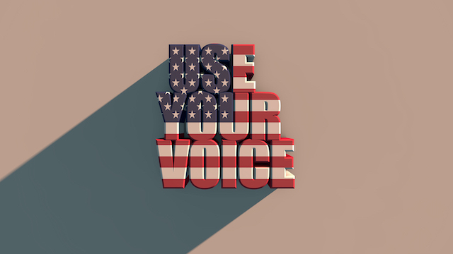 USE YOUR VOICE
